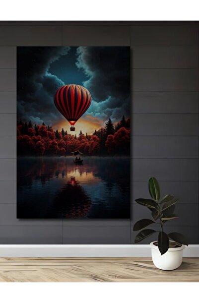 Teona Ahşap Ξύλινο διακοσμητικό τραπέζι με εμφάνιση ελαιογραφίας με θέμα το τ...