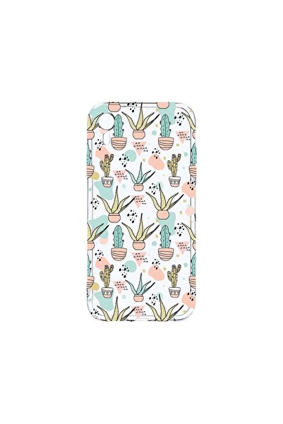 bestcase Διαφανής Θήκη Σιλικόνης 2MM, Συμβατή με Apple iPhone XR, Κάκτος, Αντ...