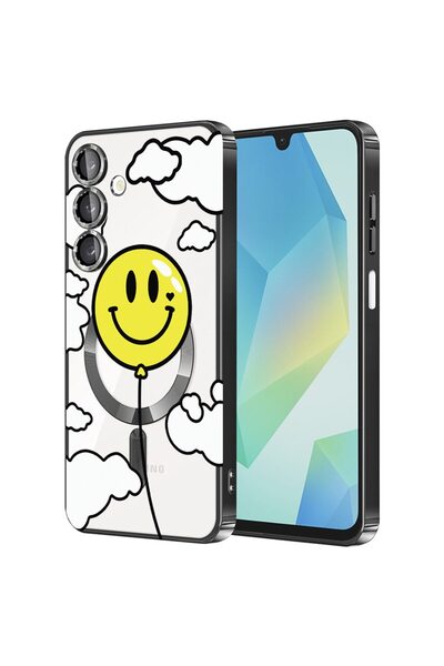 bestcase Πολυτελής Θήκη MagSafe, Συμβατή με Samsung Galaxy A25, Χαμογελαστό Κ...