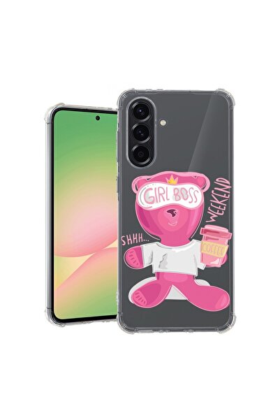 bestcase Θήκη για Samsung Galaxy A36, Αντικραδασμική 1.5MM, Αρκουδάκι - Boss ...