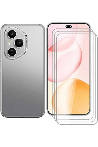 Coolacs Honor 400 Pro ile Uyumlu Ekran Koruyucu Şeffaf Temperli Kırılmaz Cam ...