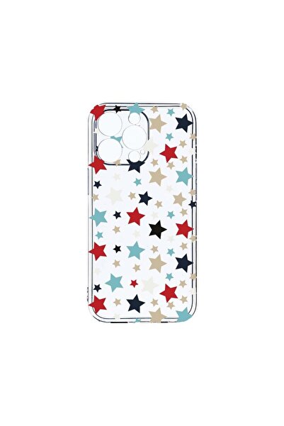 bestcase Διαφανής Θήκη Σιλικόνης 2MM, Συμβατή με Apple iPhone 13 Pro, Αστέρια...