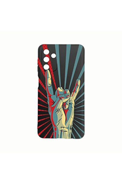 bestcase Θήκη σιλικόνης, Συμβατή με Samsung Galaxy A04s, Θέμα Φεστιβάλ Ροκ, Α...