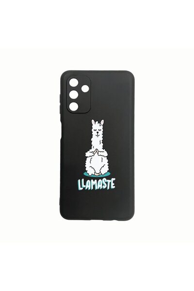 bestcase Θήκη σιλικόνης, Συμβατή με Samsung Galaxy A04s, Llamaste Lama, Ανθεκ...