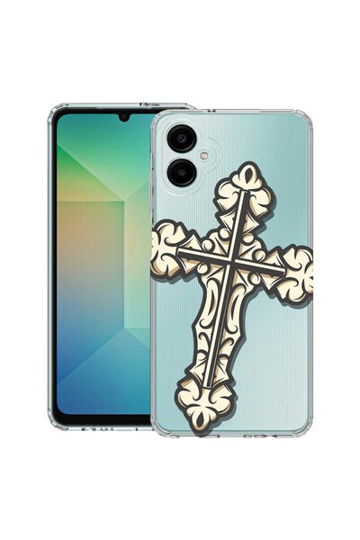 bestcase ¬Æ Husa pentru Samsung Galaxy A06 5G, Anti Shock 1.5MM, Cross, Prote...