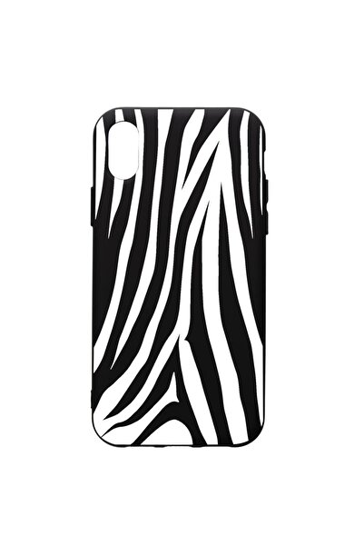 bestcase Husa Silicon Premium compatibila cu Samsung Galaxy A01, Zebra, cu in...