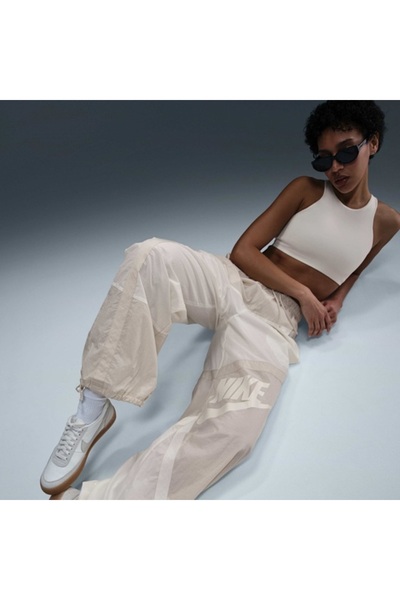 Nike Sportswear Street Woven Open-Hem OVERSIZE Kadın Eşofman Altı-SPORTXSTORE