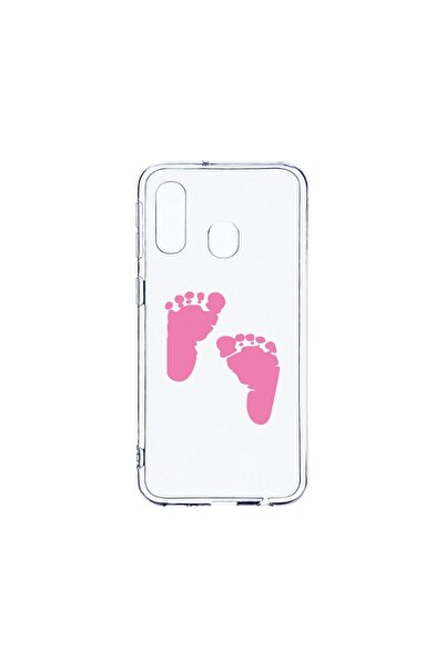 bestcase Διαφανής Θήκη Σιλικόνης 2MM, Συμβατή με Samsung Galaxy A40, Σχέδιο Π...