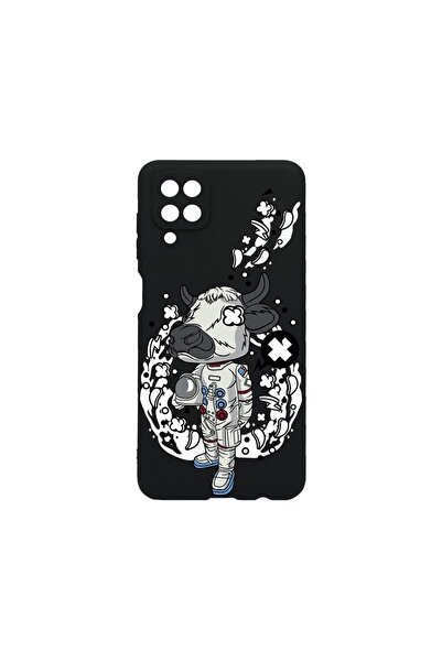 bestcase Λεπτή Θήκη Σιλικόνης 0.8MM, Συμβατή με Samsung Galaxy M12, Αστροναύτ...