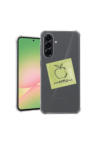 bestcase Θήκη για Samsung Galaxy A36, Αντικραδασμική 1.5MM, Πράσινο Apple key...