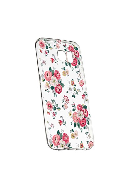 bestcase Προστατευτική θήκη, Λουλούδια, παστέλ χρώματα, για Samsung Galaxy S7...