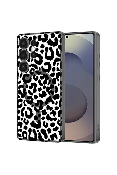 bestcase Πολυτελής Θήκη MagSafe, Συμβατή με Samsung Galaxy S24 Ultra, Μαύρη Λ...