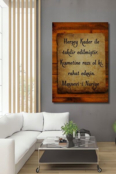 Teona Ahşap Φαρμάκια Πνευματικής Ειρήνης Ξύλινο Διακοσμητικό Τραπέζι για το Σ...