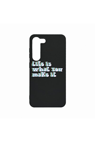 bestcase Θήκη, Συμβατή με Samsung Galaxy S23 Plus, Η ζωή είναι αυτό που τη δη...