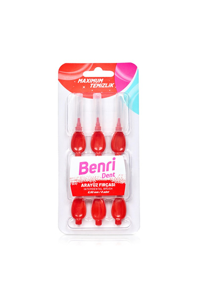 Benri Dent Arayüz Fırçası Kırmızı 0,50 mm