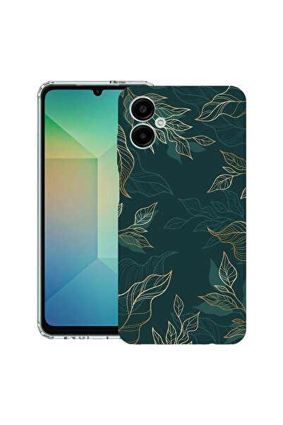 bestcase ¬Æ Husa pentru Samsung Galaxy A06 5G, Anti Shock 1.5MM, Green Feathe...