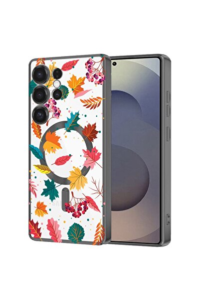 bestcase Πολυτελής Θήκη MagSafe, Συμβατή με Samsung Galaxy S24 Ultra, Φύλλα Φ...