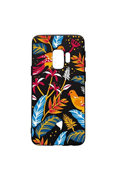 bestcase Husa Silicon Premium compatibila cu Samsung Galaxy S9, Colored Birds...