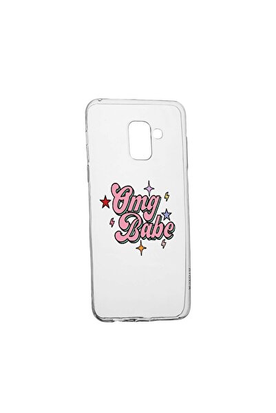 bestcase Husa de protectie cu mesaj OMG Babe, pentru Samsung Galaxy J6 2018, ...
