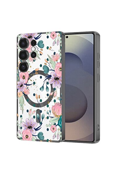 bestcase Πολυτελής Θήκη MagSafe, Συμβατή με Samsung Galaxy S24 Ultra, Πολύχρω...