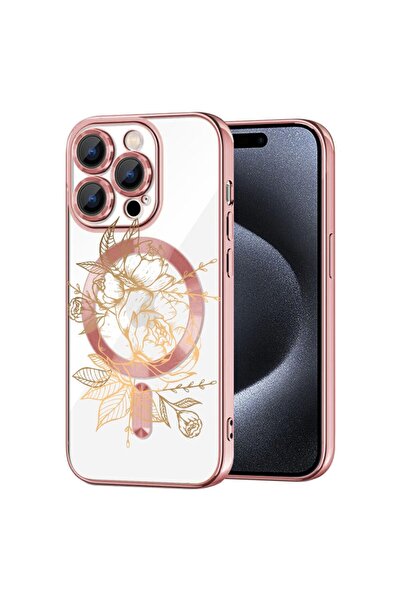 bestcase Πολυτελής Θήκη MagSafe, Συμβατή με Apple iPhone 13 Pro Max, Χρυσό Ρο...