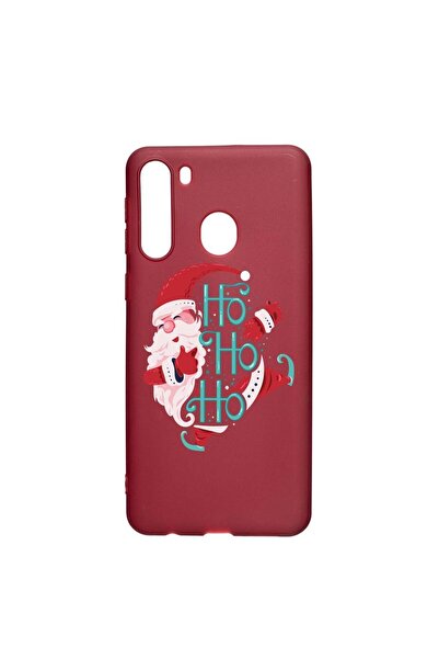 bestcase Θήκη σιλικόνης συμβατή με Samsung Galaxy A21, HoHoHo Άγιος Βασίλης, ...