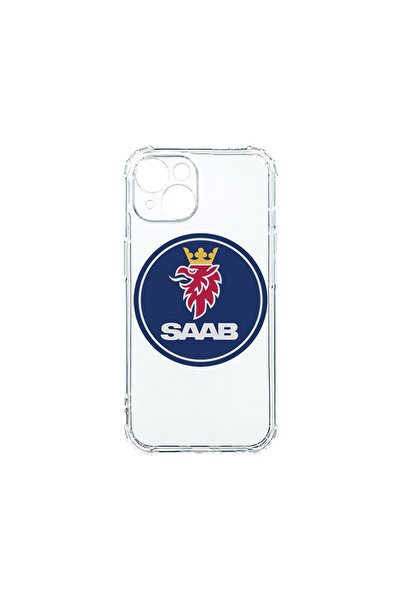 bestcase Husa Αντικραδασμική 1.5MM, συμβατή με Apple iPhone 15, Λογότυπο SAAB...