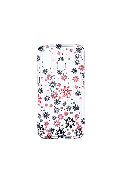 bestcase Διαφανής Θήκη Σιλικόνης 2MM, Συμβατή με Samsung Galaxy A40, Χιονί, Α...