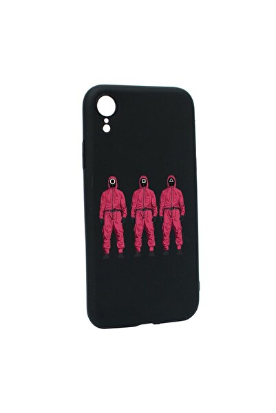 bestcase Θήκη σιλικόνης συμβατή με Apple iPhone XR, Squid Game - Μάσκα Στρατι...