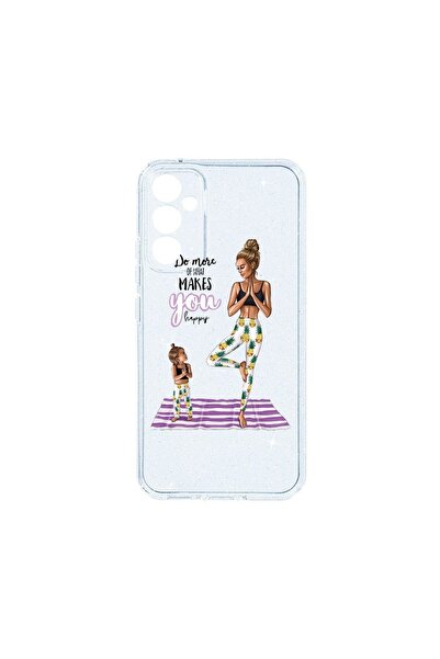 bestcase Θήκη Crystal Glitter 2MM, Συμβατή με Samsung Galaxy S23 FE, Για μαμά...