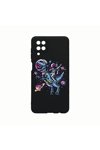 bestcase Θήκη Σιλικόνης, Συμβατή με Samsung Galaxy A12, Σχέδιο Αστροναύτης, Α...