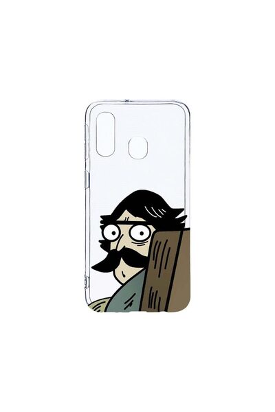 bestcase Διαφανής Θήκη Σιλικόνης 2MM, Συμβατή με Samsung Galaxy A40, Meme, Αν...