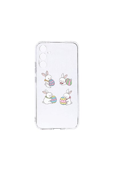 bestcase Θήκη Διαφανής Σιλικόνη 2MM, Συμβατή με Samsung Galaxy S24 FE, Πασχαλ...