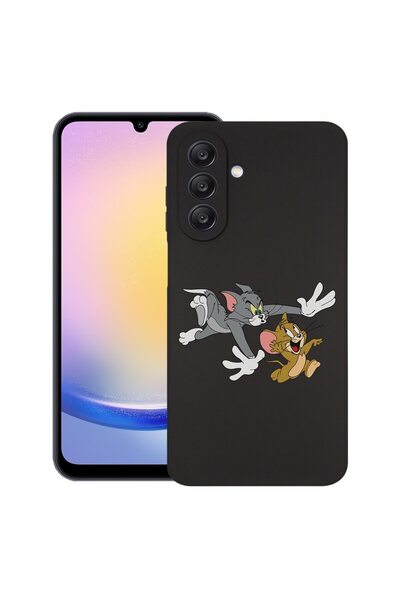 bestcase Husă pentru Samsung Galaxy A26, Tom și Jerry, Silicon subțire de 0.8...