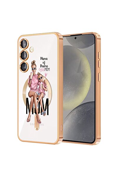 bestcase Πολυτελής Θήκη MagSafe, Συμβατή με Samsung Galaxy A16, Μαμά του Δράμ...