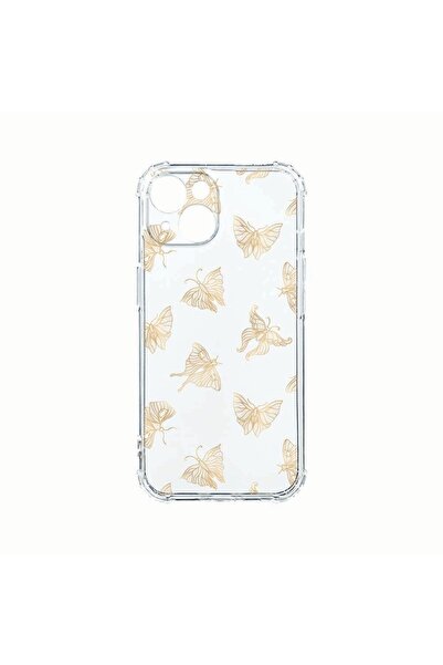 bestcase Αντικραδασμική Θήκη Σιλικόνης, Συμβατή με Apple iPhone 14 Plus, Χρυσ...