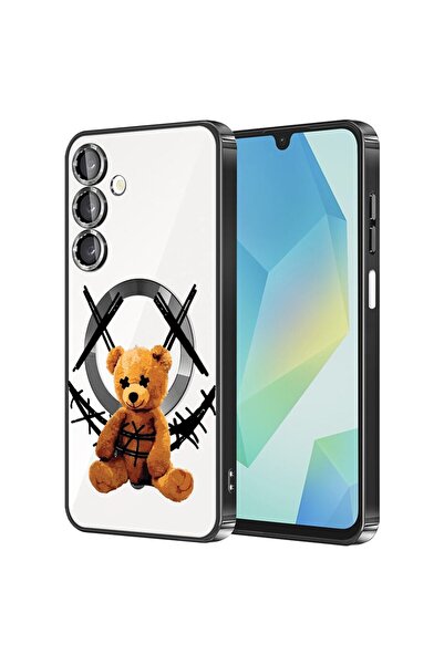 bestcase Πολυτελής Θήκη MagSafe, Συμβατή με Samsung Galaxy A55, Αρκουδάκι με ...