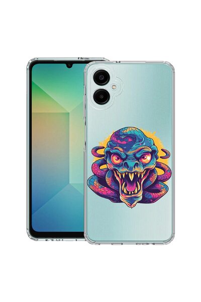 bestcase Калъф за Samsung Galaxy A06 5G, Удароустойчив 1.5ММ, Цветове на мечт...