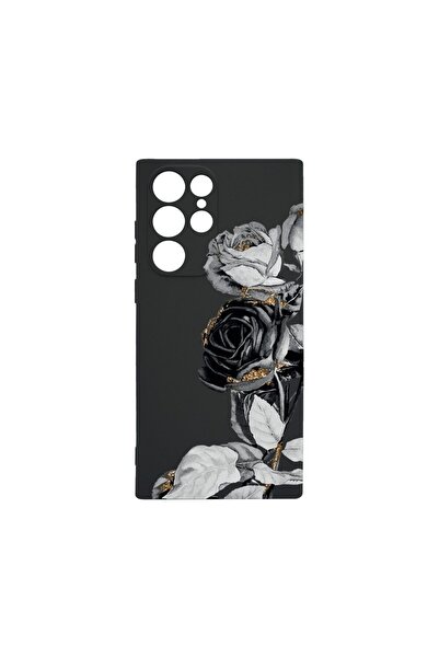 bestcase Λεπτή Θήκη Σιλικόνης 0.8MM, Συμβατή με Samsung Galaxy S23 Ultra, Μαύ...