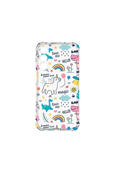 bestcase Αντικραδασμική Θήκη 1.5MM, Συμβατή με Samsung Galaxy M34, Μονόκερος ...