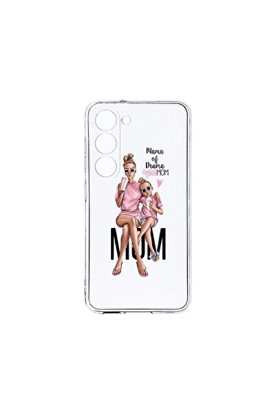 bestcase Διαφανής Θήκη Σιλικόνης 2MM, Συμβατή με Samsung Galaxy S23, Μαμά Κορ...