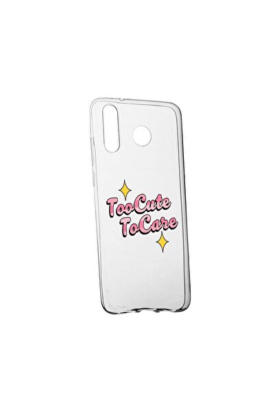 bestcase Husa de protectie cu mesaj Too Cute, pentru Samsung Galaxy A40, rezi...