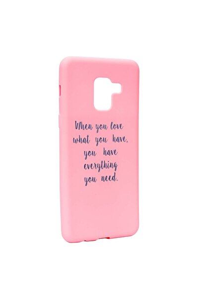 bestcase Husa de protectie cu mesaj Love, pentru Samsung Galaxy A5 2018, rezi...