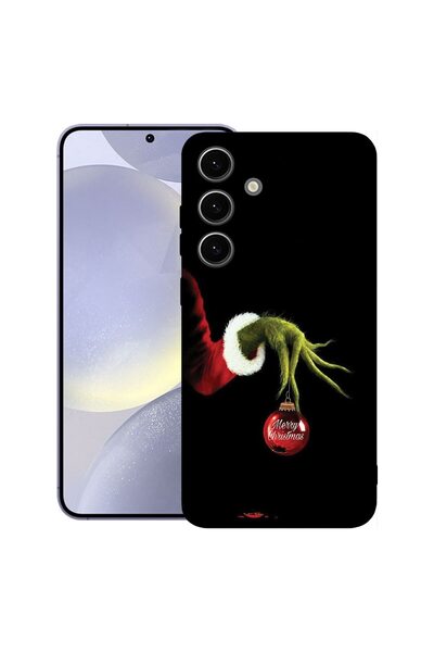 bestcase Θήκη για Samsung Galaxy S25 Plus, Premium Λεπτή Σιλικόνη 1.2MM, Xmas...