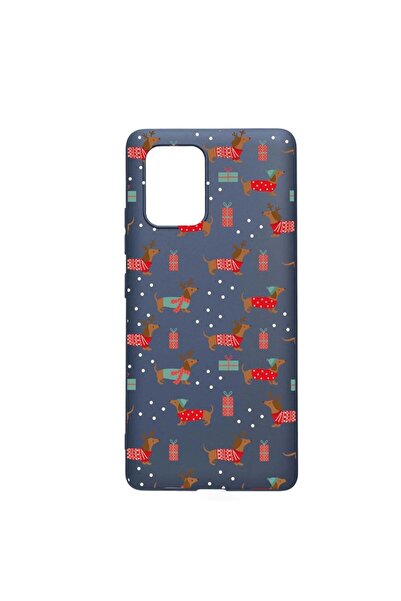 bestcase Husa Silicon Compatibila Cu Samsung Galaxy M13 4G, Dachshund Christm...