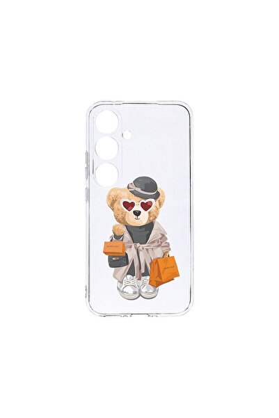 bestcase Θήκη για Samsung Galaxy A16, BestCase® Διαφανής Σιλικόνη 2MM, Αρκουδ...