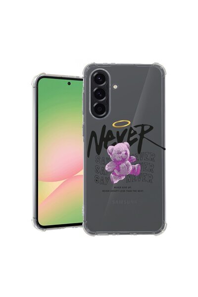 bestcase Θήκη για Samsung Galaxy A36, Αντικραδασμική 1.5MM, Αρκουδάκι - μην π...