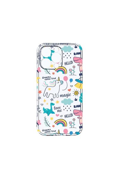 bestcase Διαφανής Θήκη Σιλικόνης 2MM, Συμβατή με Apple iPhone 14 Pro, Μονόκερ...