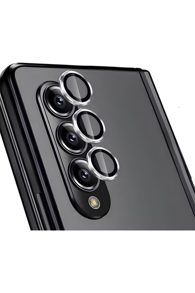 PiyasaSepeti Camera Protection Lens for Samsung Galaxy Z Fold 6 with Metal Frame
