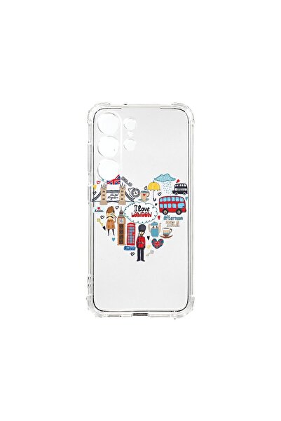 bestcase Αντικραδασμική Θήκη 1.5MM, Συμβατή με Samsung Galaxy S24 Ultra, Αγαπ...